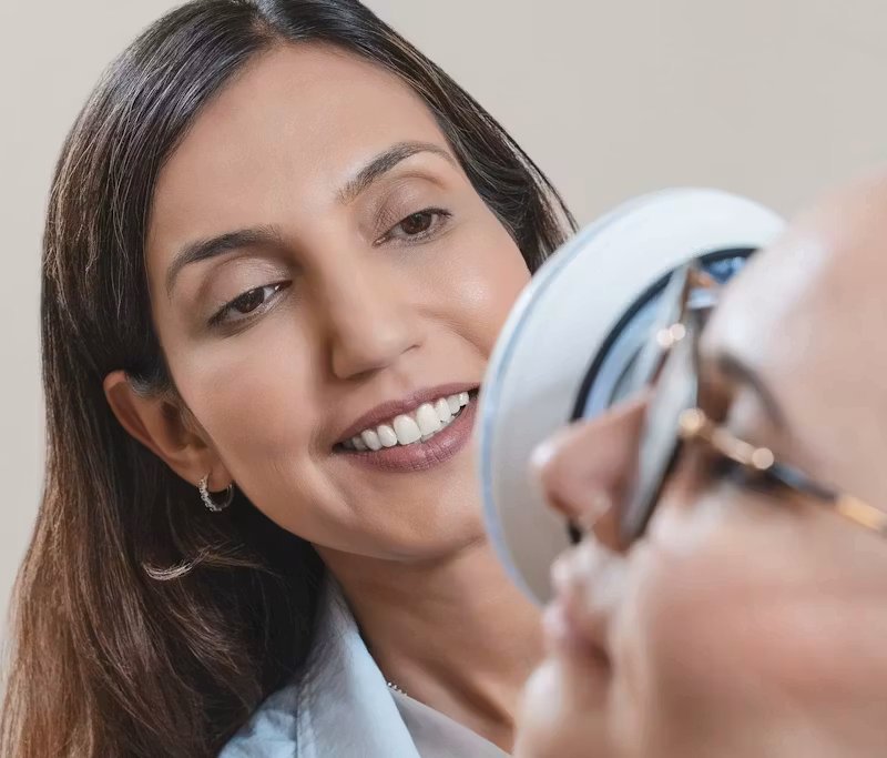 Dermatologist skin consultation at Muscat Dermatology